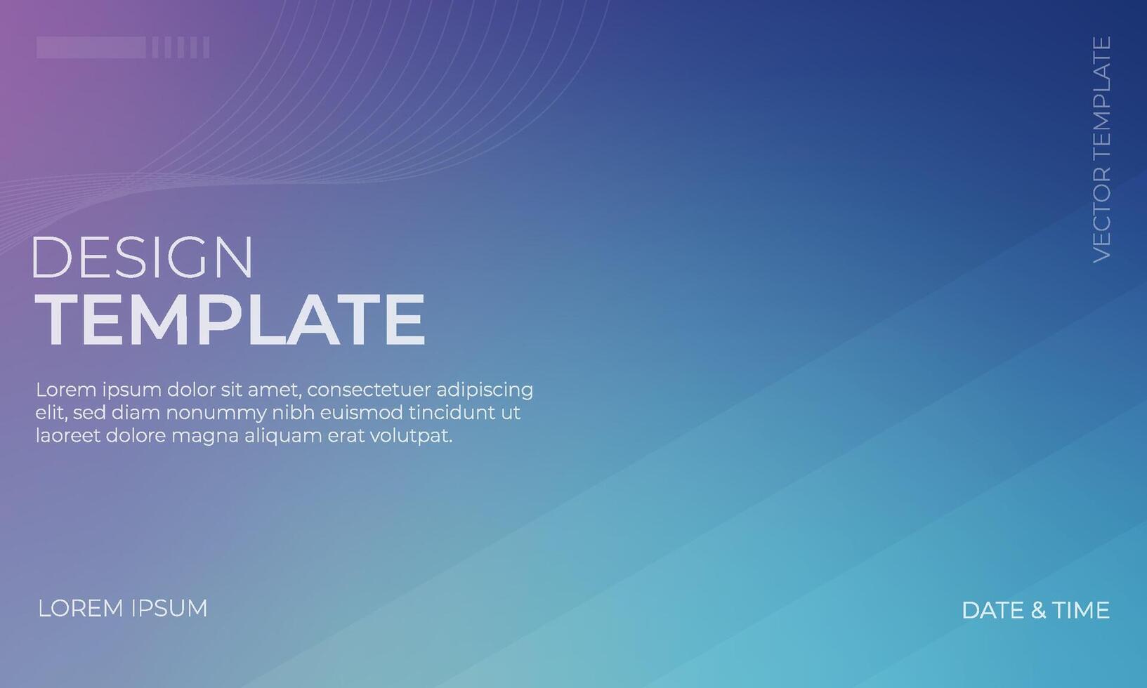 Blue Gradient Background Design with Soft Textures vector