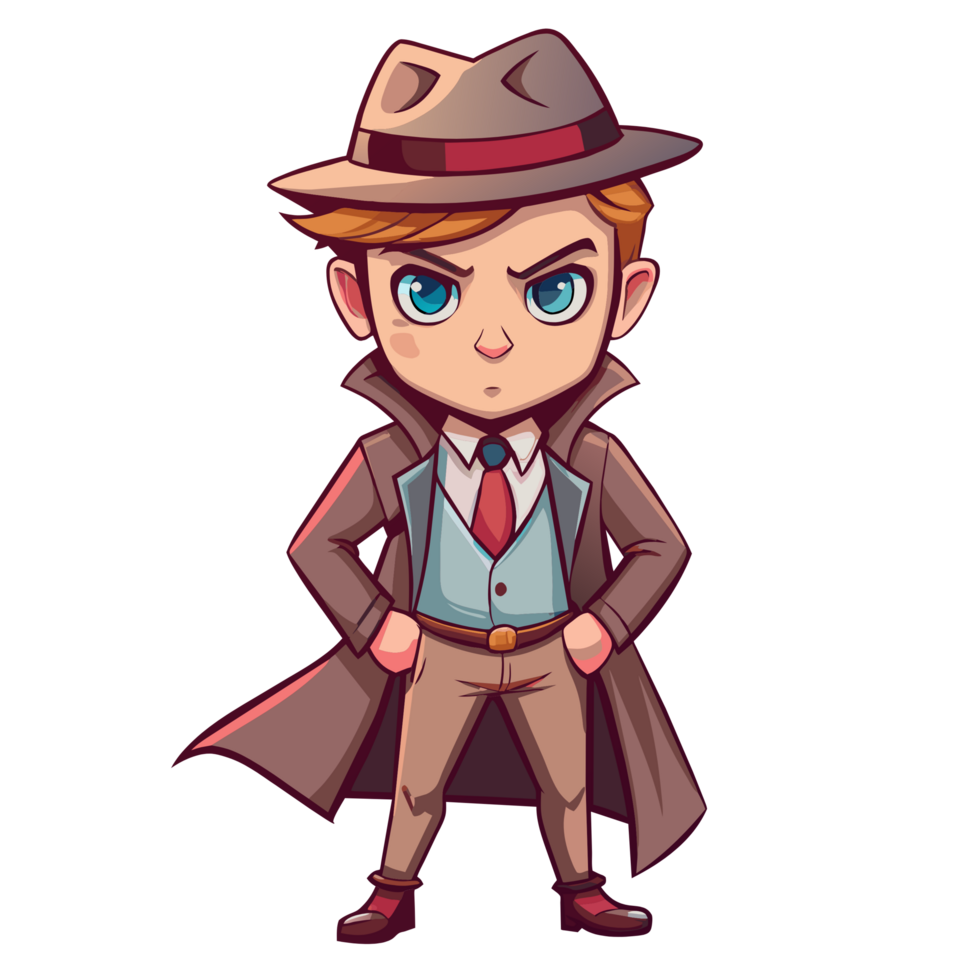 Chibi character man woman for your game character, avatar, or your cover book png