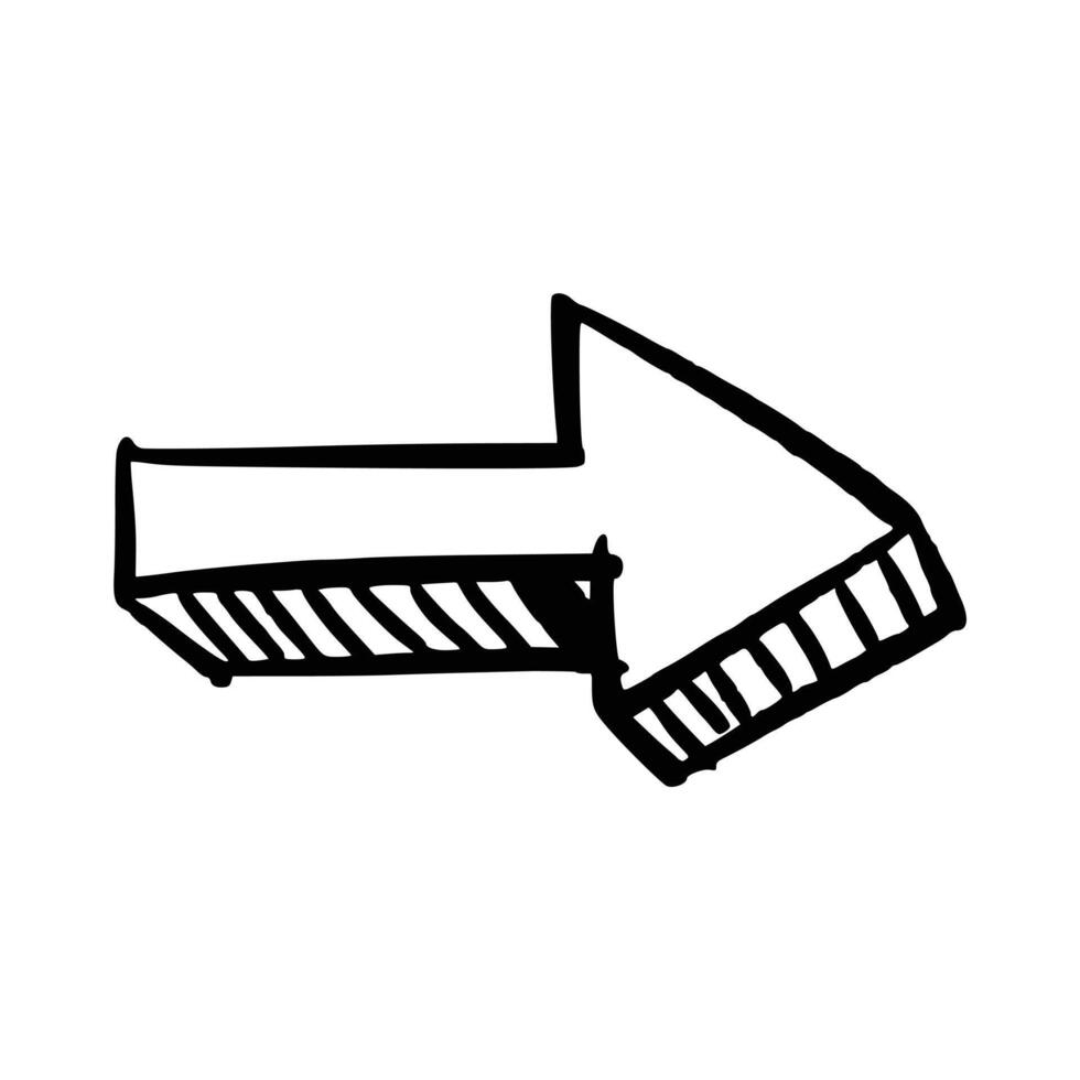 Icon arrow simbol vector