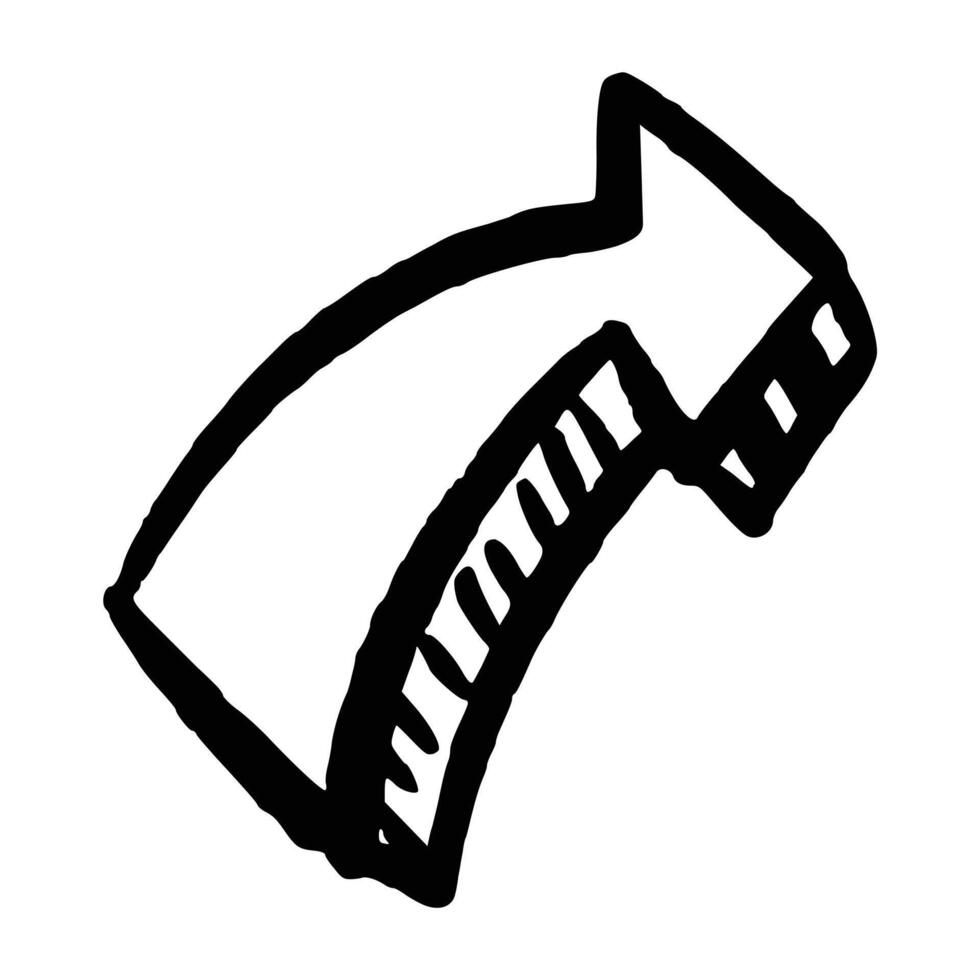 Shield doodle handdrawn vector