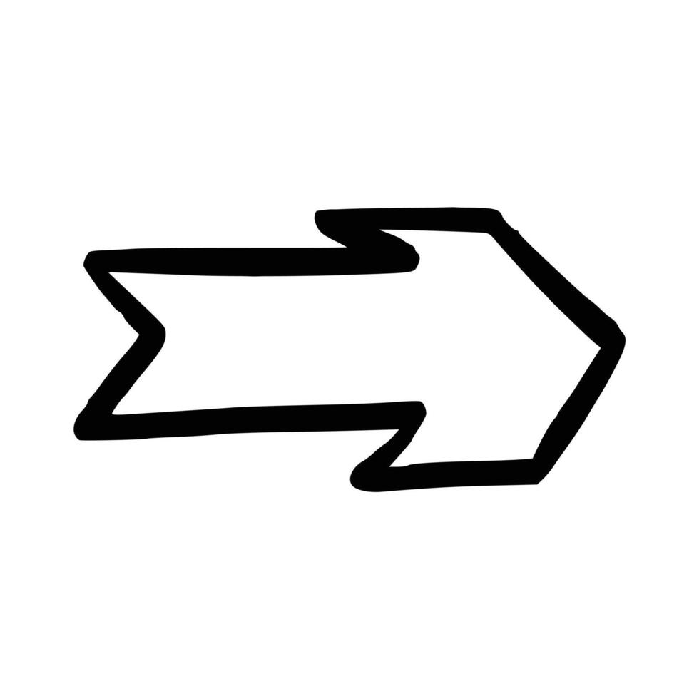 Icon arrow simbol vector