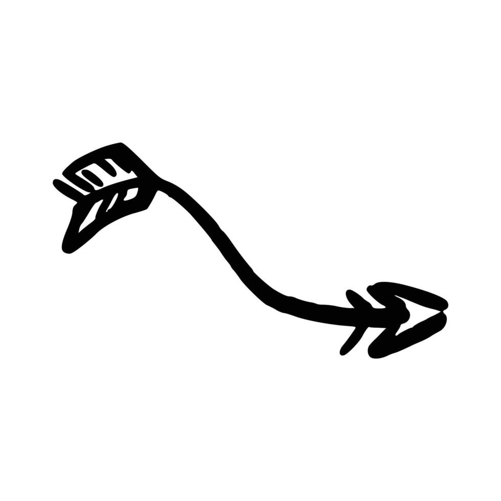 Shield doodle handdrawn vector