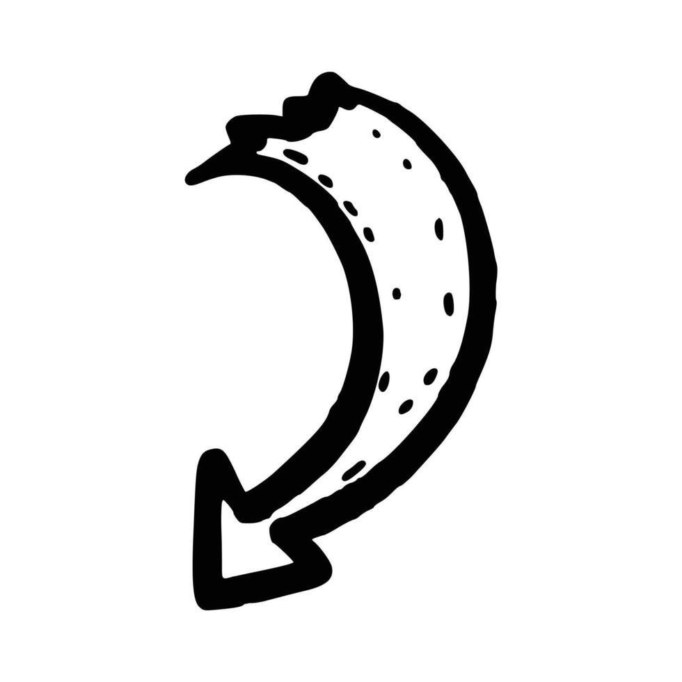 Shield doodle handdrawn vector