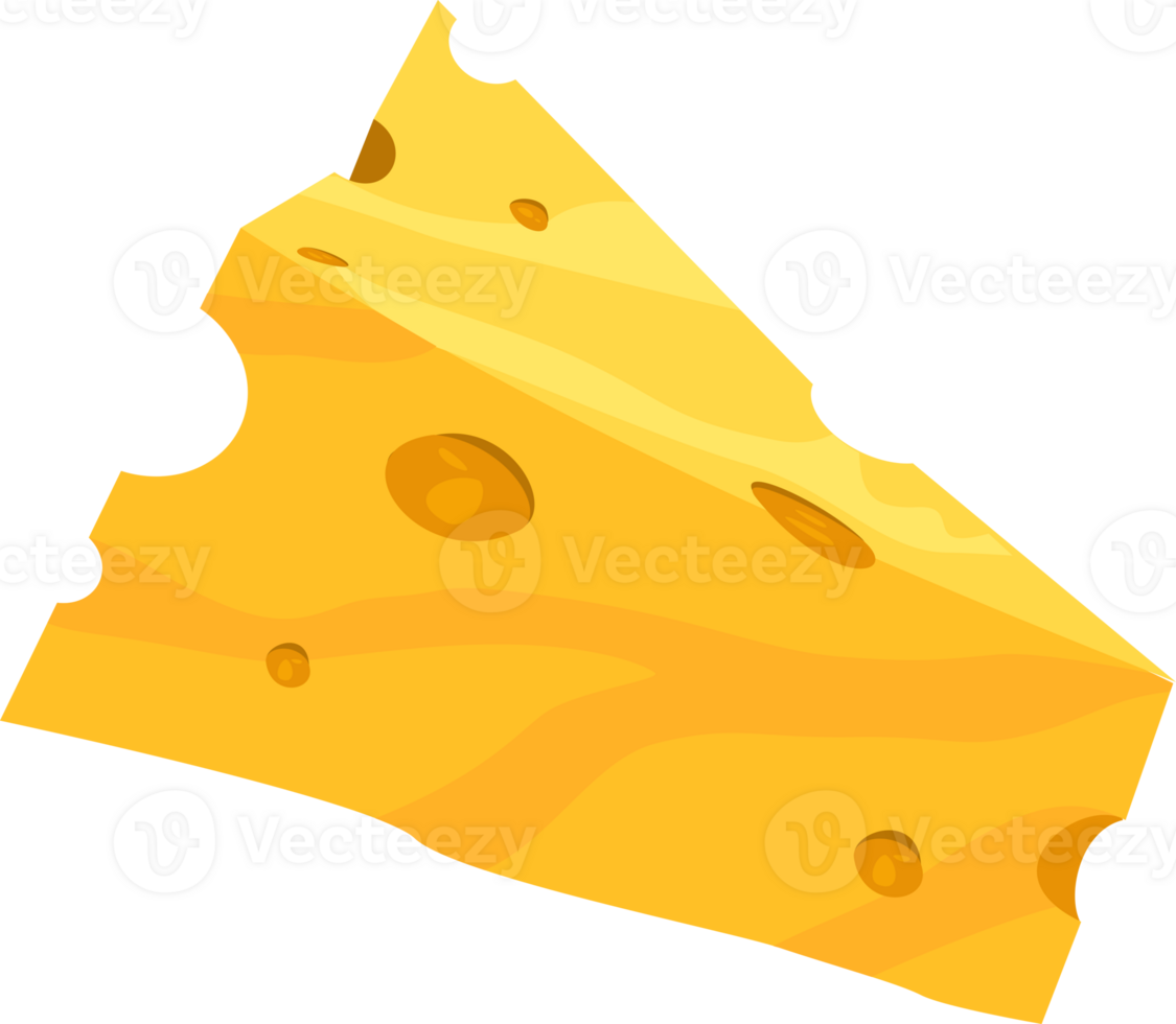 Cheese isolated cartoon art illustration Exclusive and Premium Element png