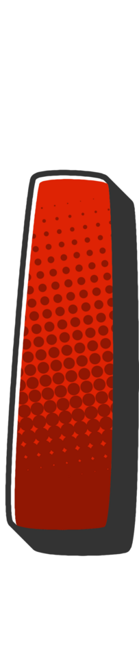 Comic Halftone Alphabet Letter and Number png