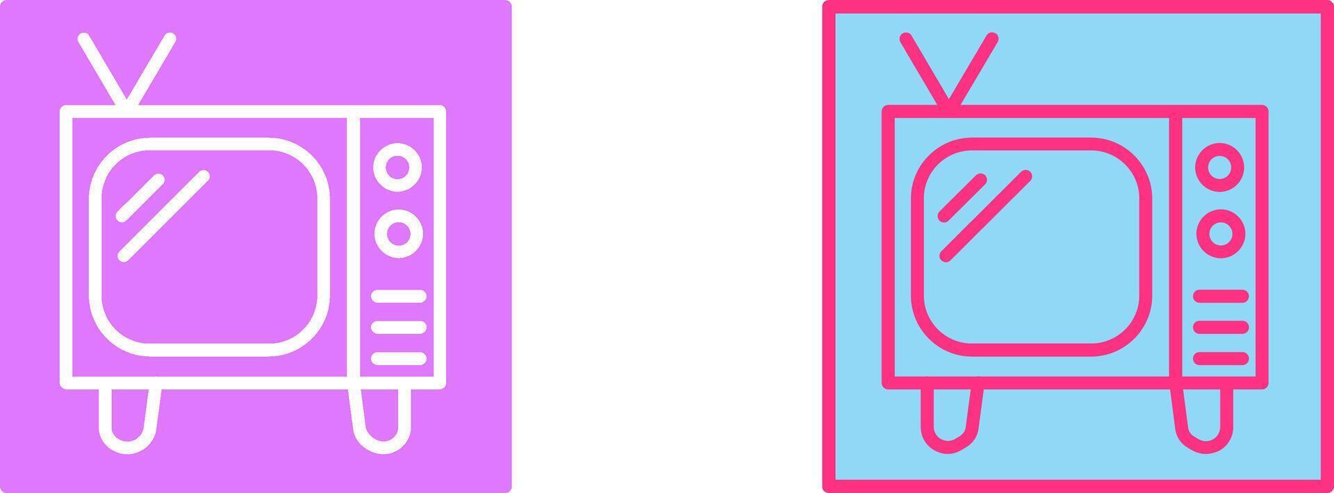 Television Icon Design vector