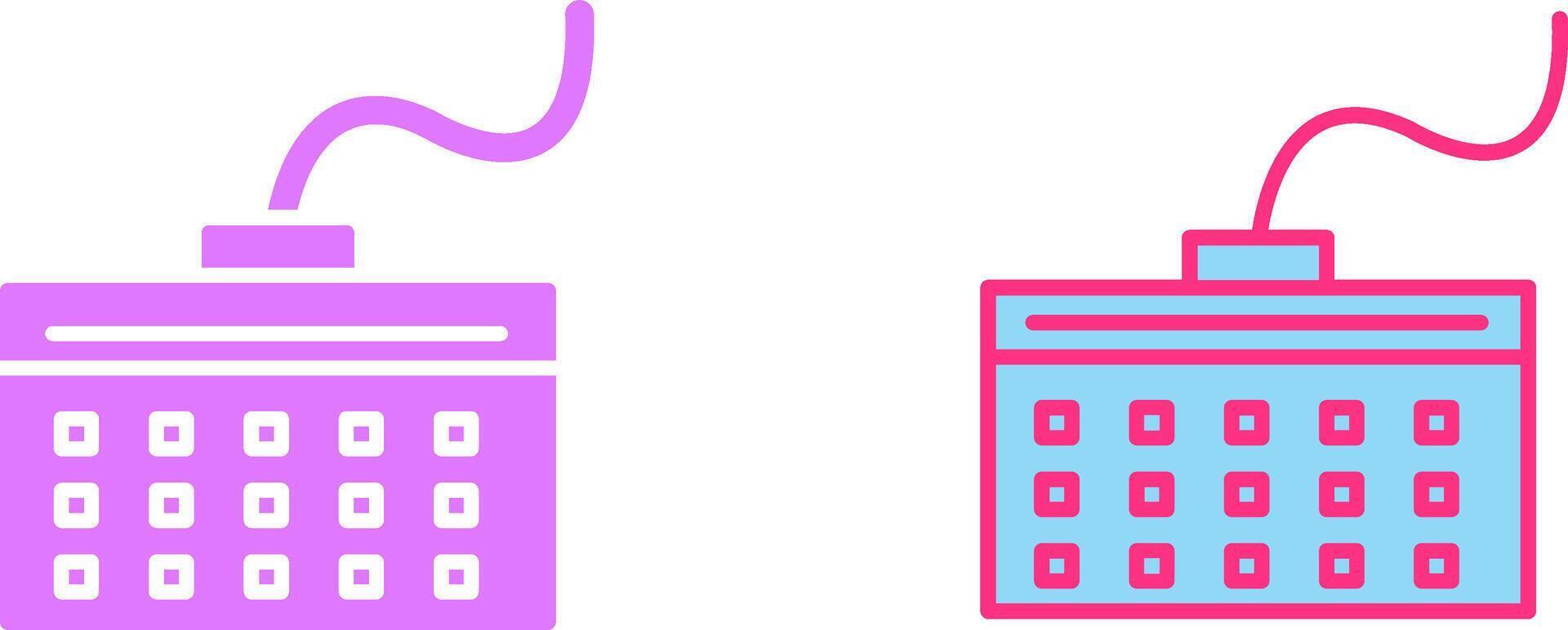 Keyboard Icon Design vector