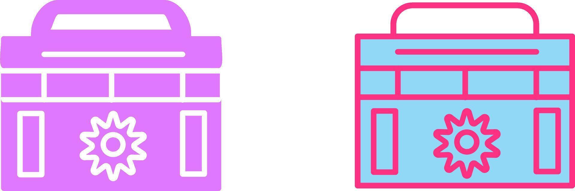 Toolbox Icon Design vector