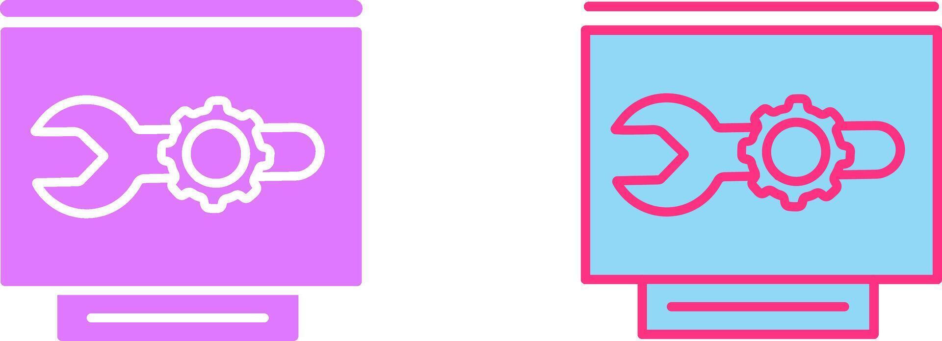 Maintenance Icon Design vector