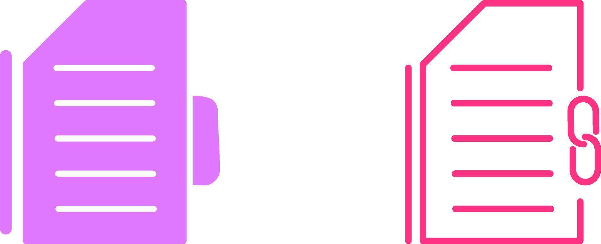 Link Icon Design vector