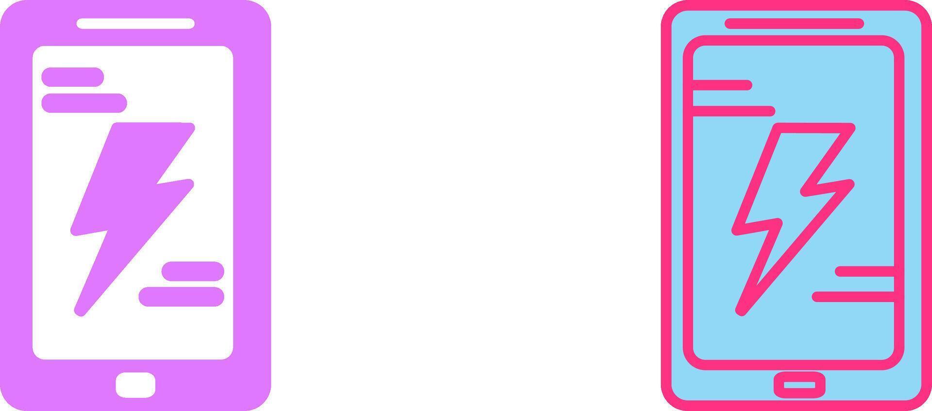 Lightning Icon Design vector