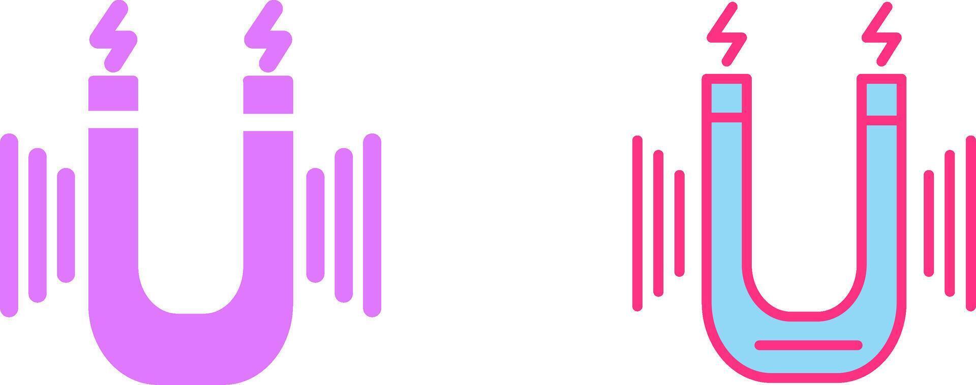 Magnet Icon Design vector