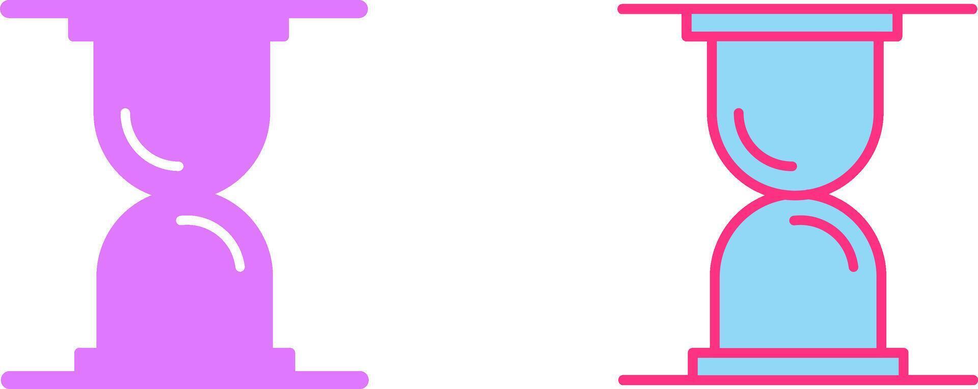 Hourglass Icon Design vector