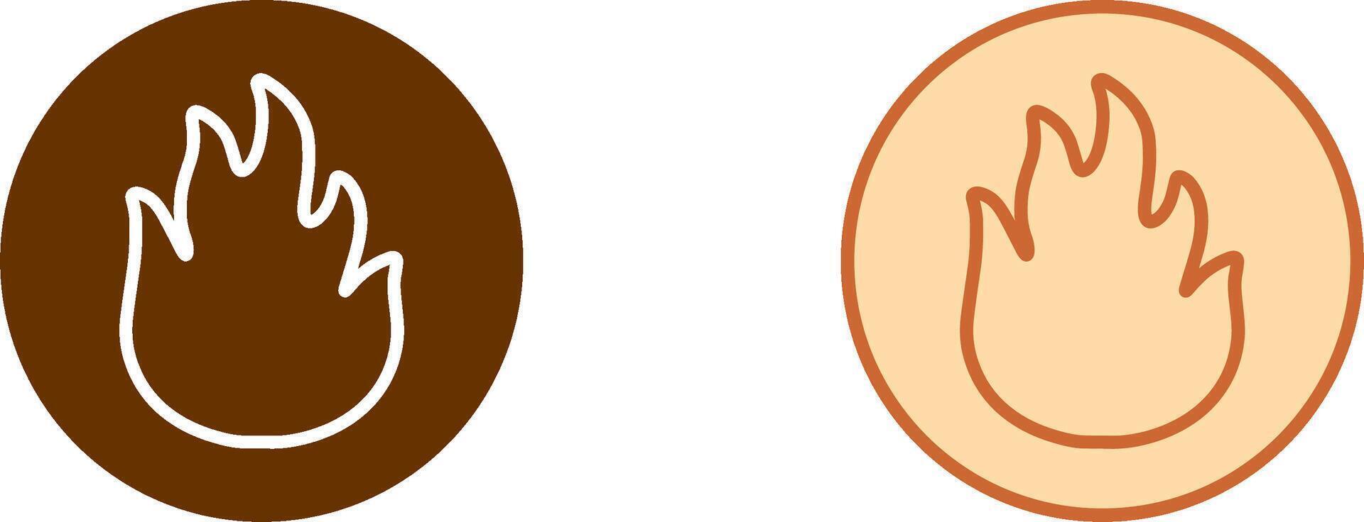 Fire Icon Design vector