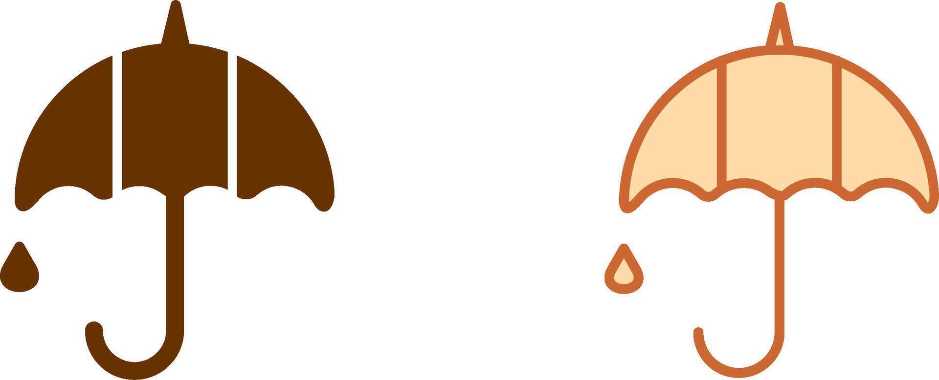 Umbrella Icon Design vector