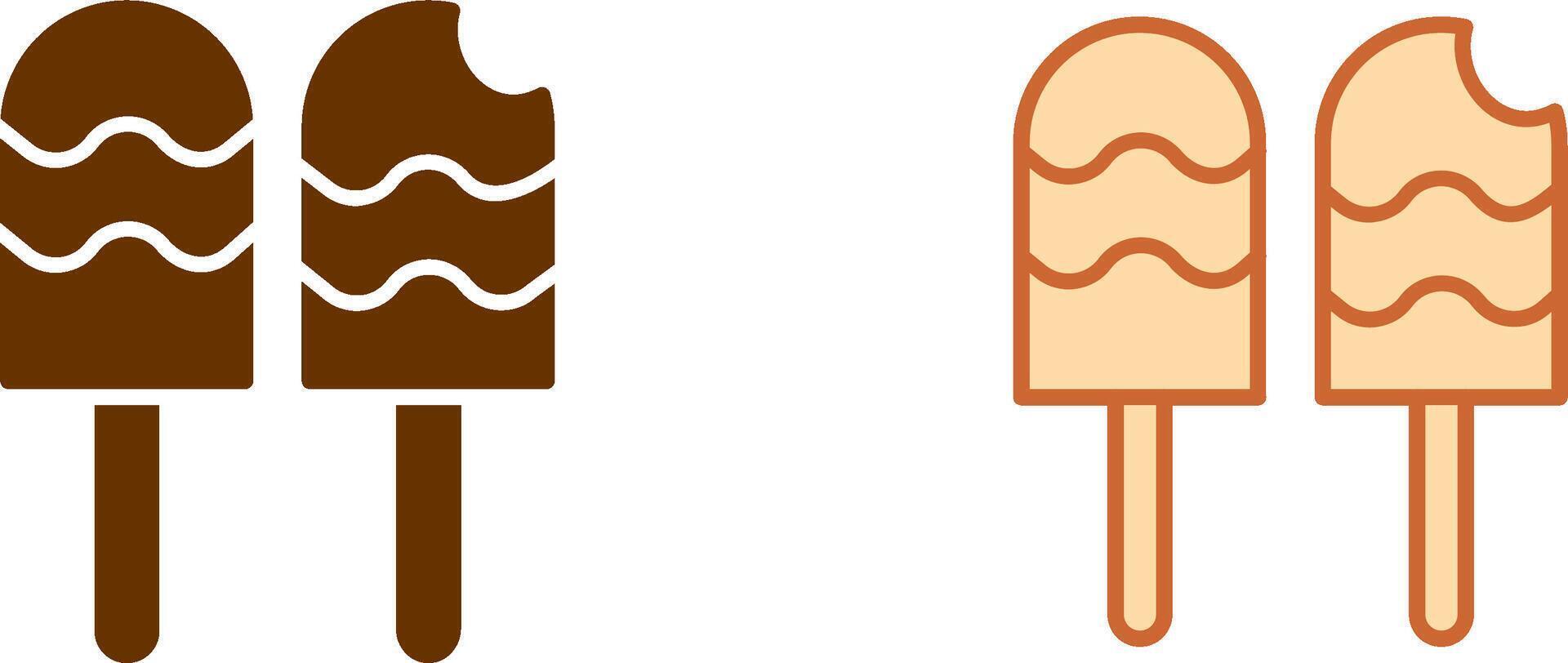 Popsicle Icon Design vector