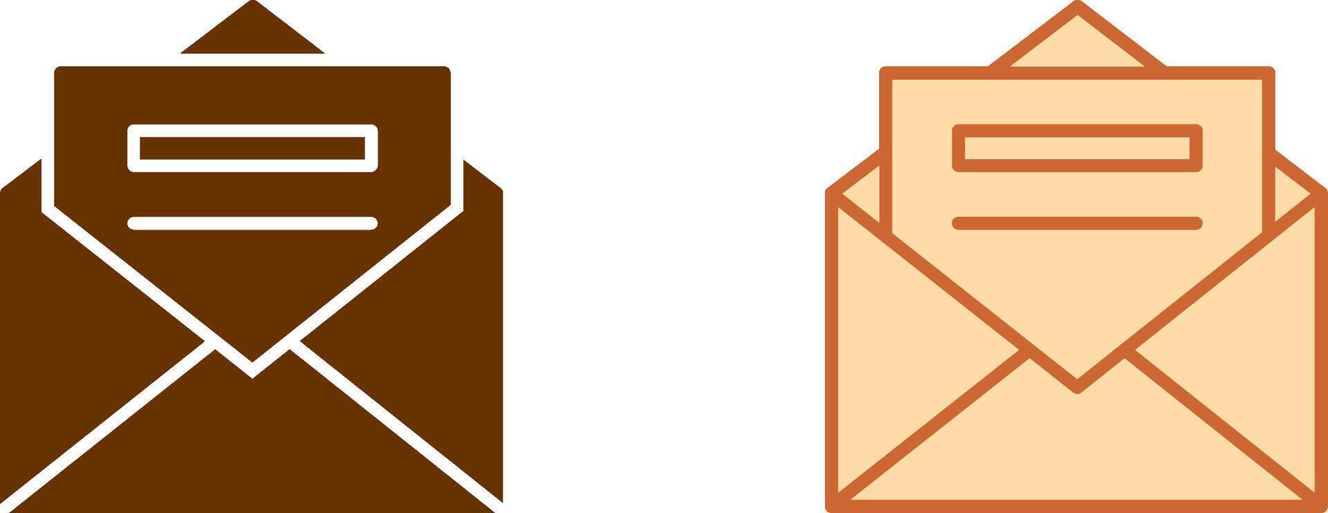 Envelope Icon Design vector