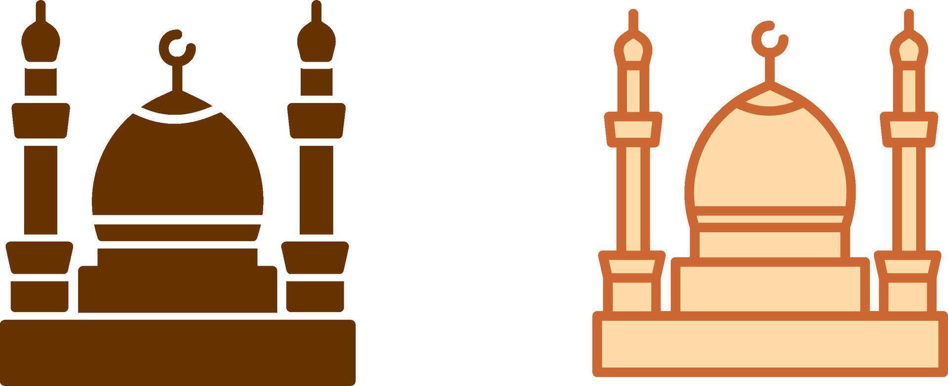 Mosque Icon Design vector