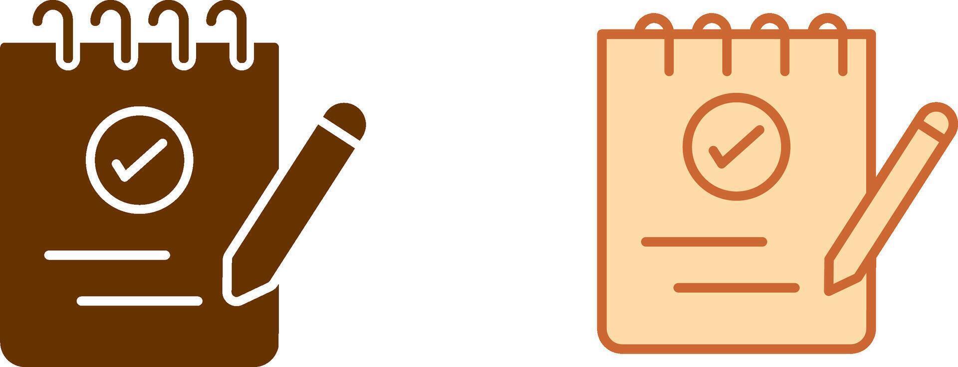 Policy Icon Design vector