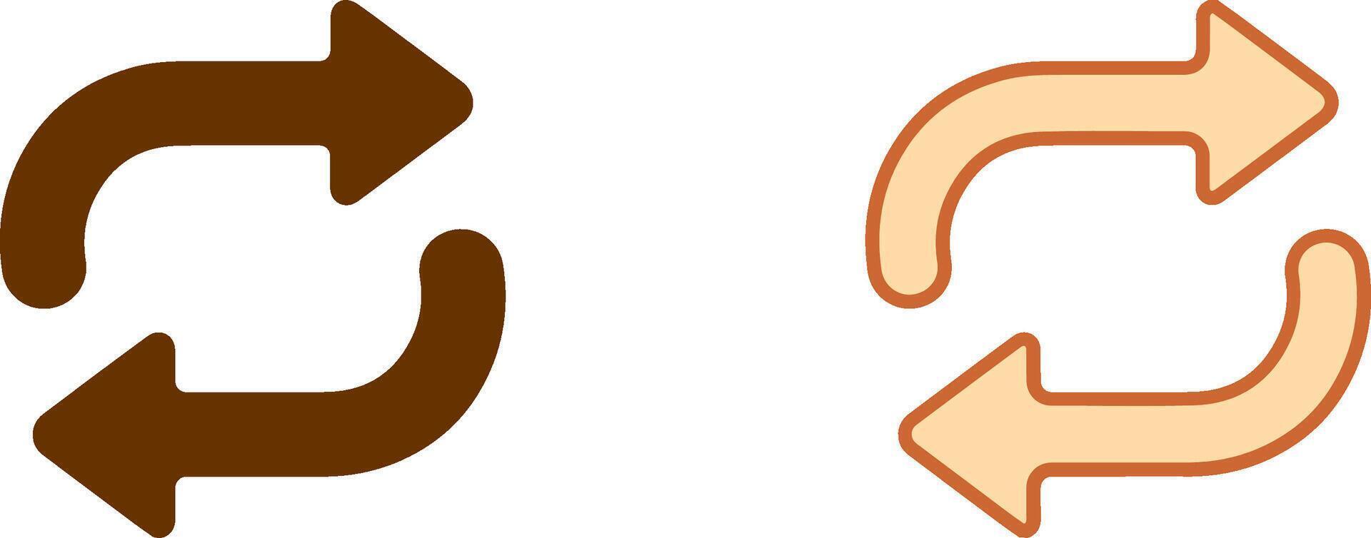 Repeat Icon Design vector