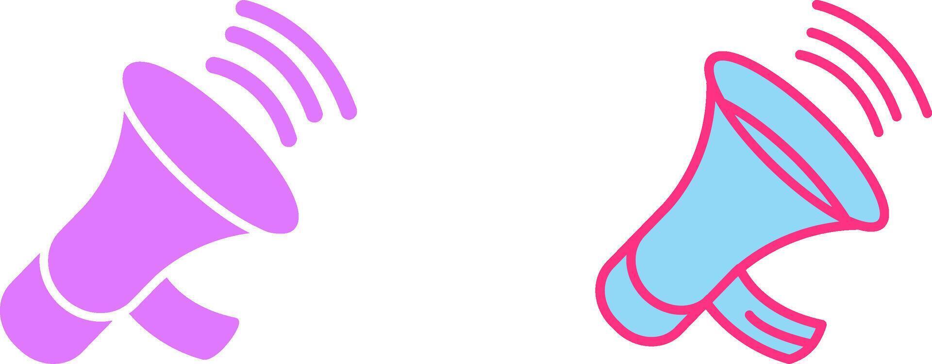 Announcement Icon Design vector