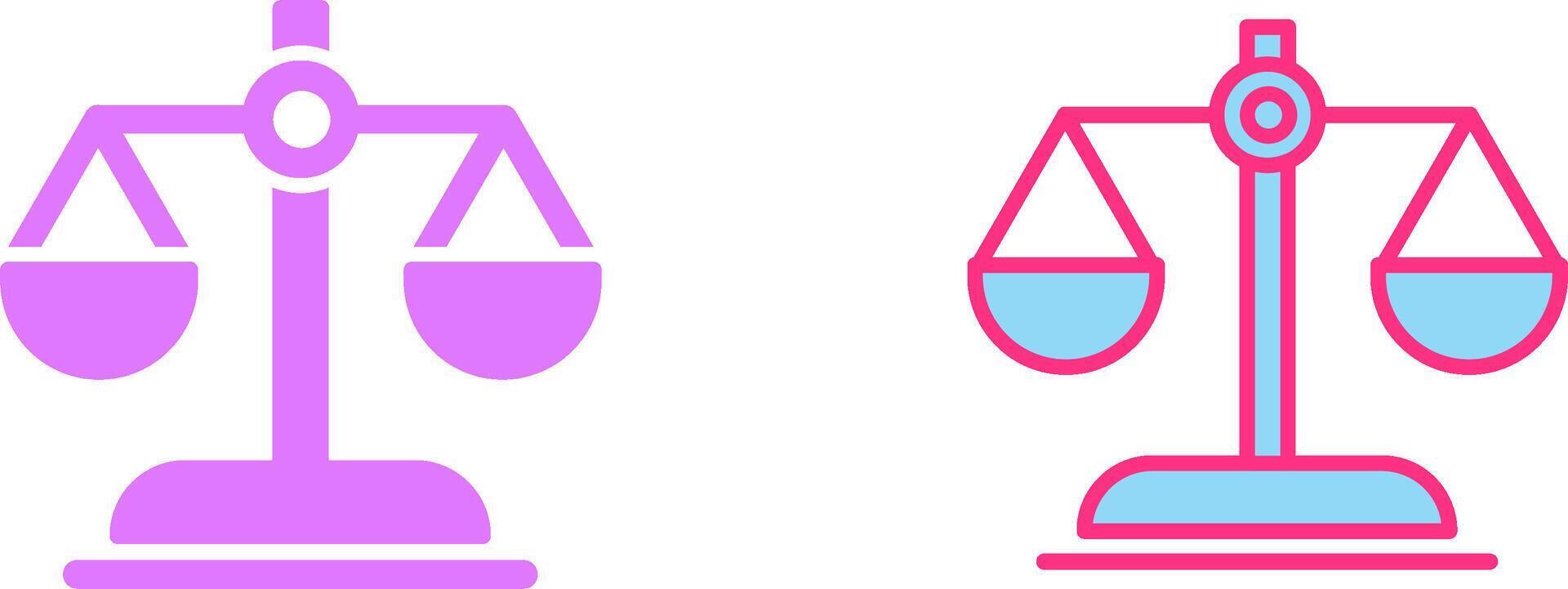 Scale Icon Design vector