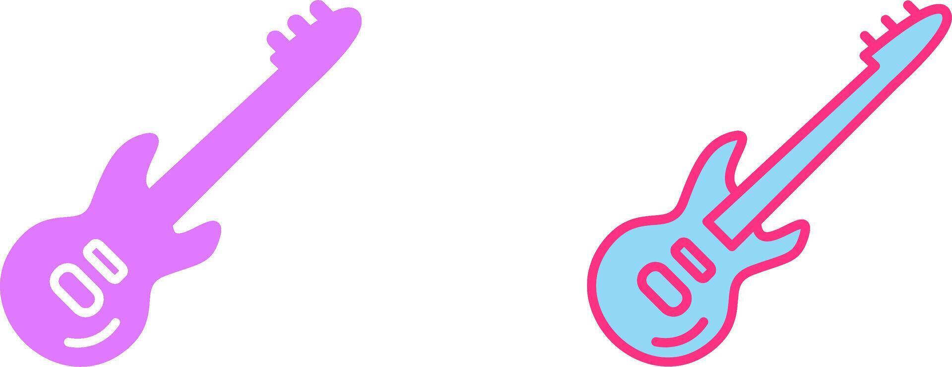 Guitar Icon Design vector
