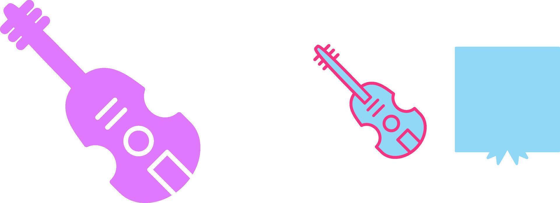 Violin Icon Design vector