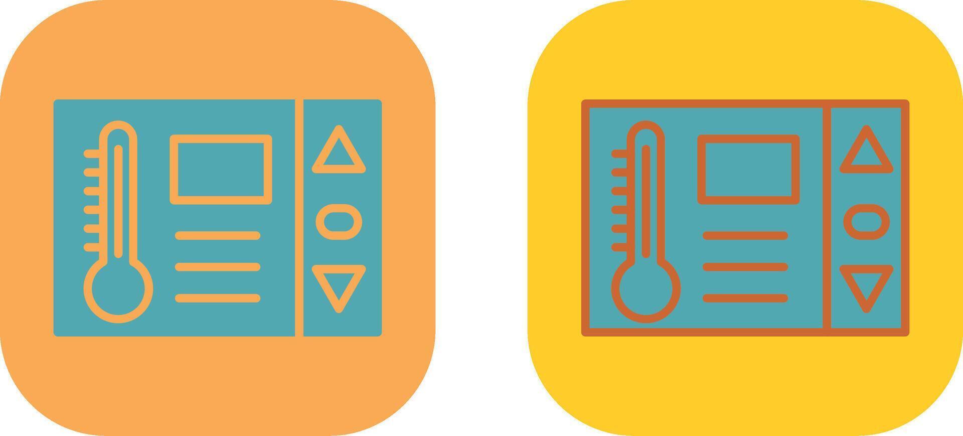 Thermostat Icon Design vector