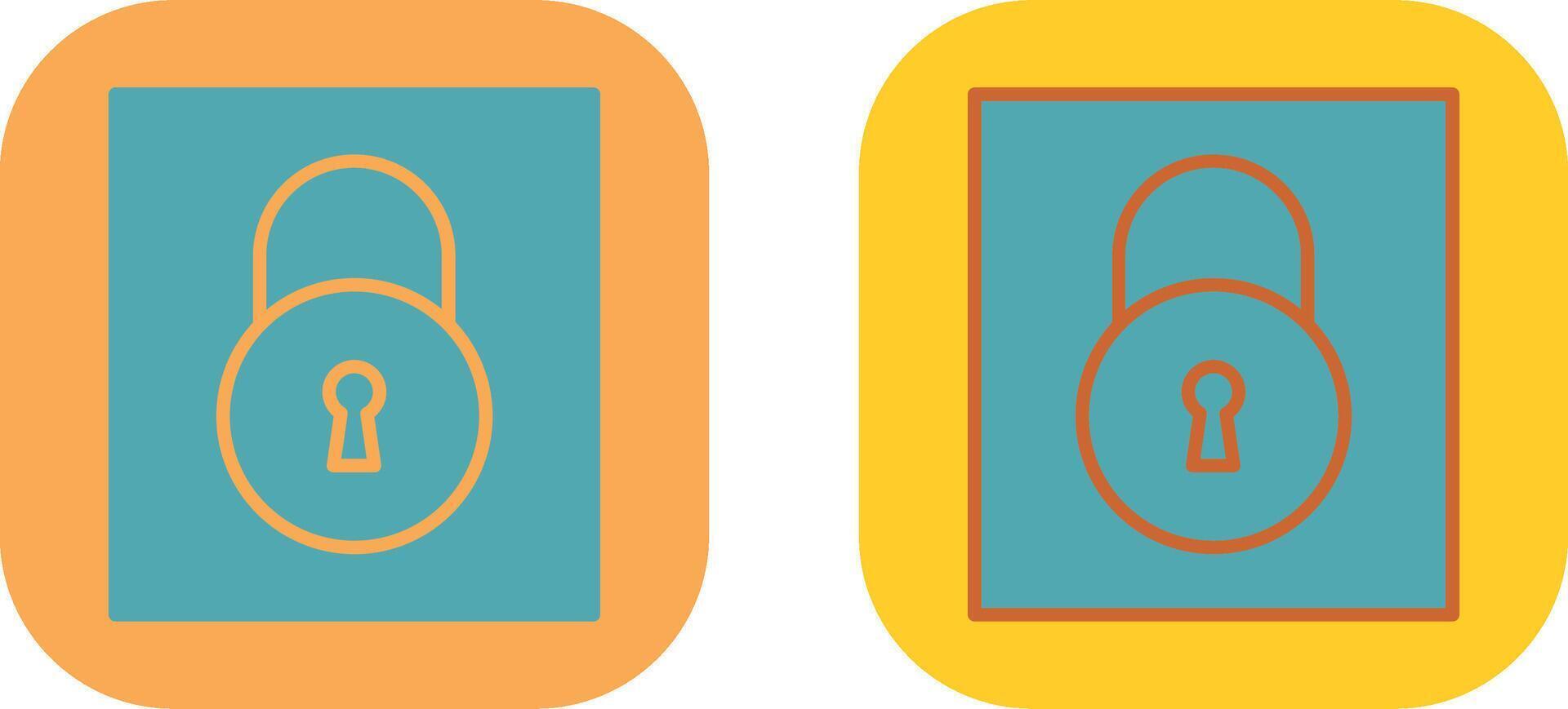 Lock Icon Design vector