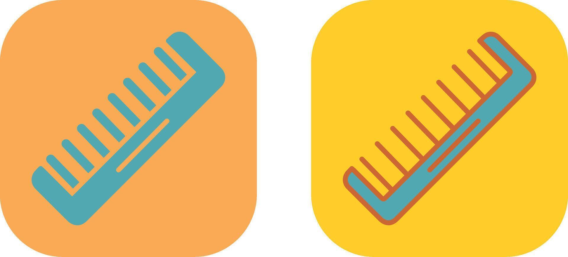 Comb Icon Design vector