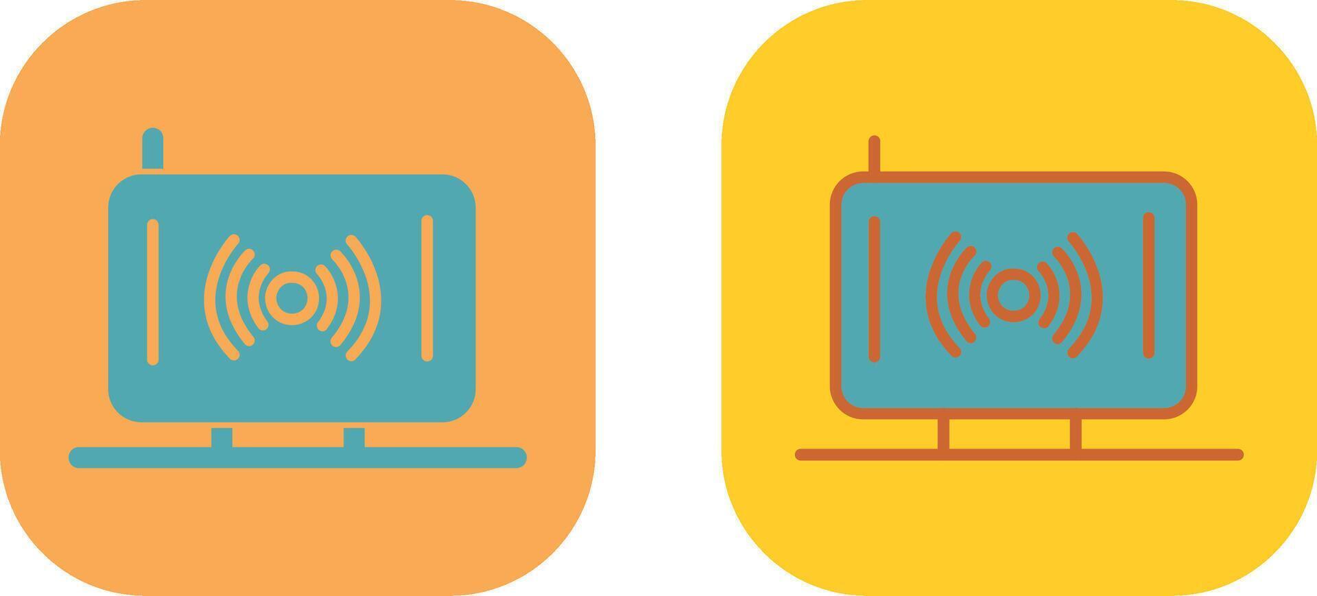 Wireless Icon Design vector
