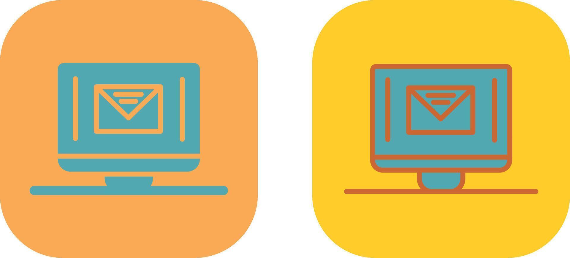Email Icon Design vector