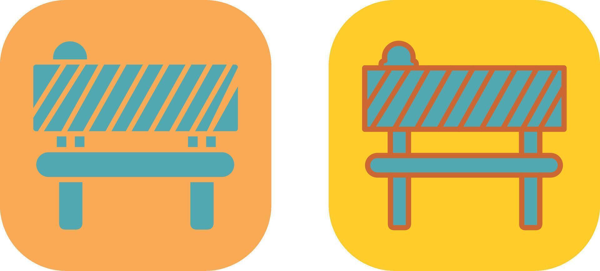 Barrier Icon Design vector