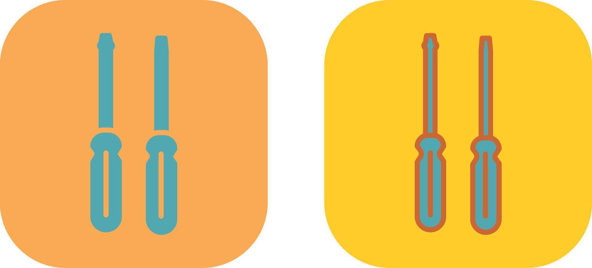 Screwdriver Icon Design vector