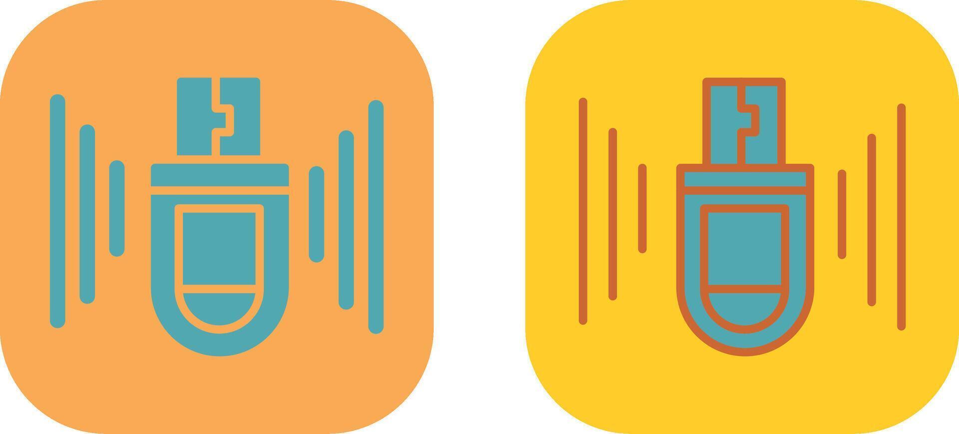 USB Icon Design vector