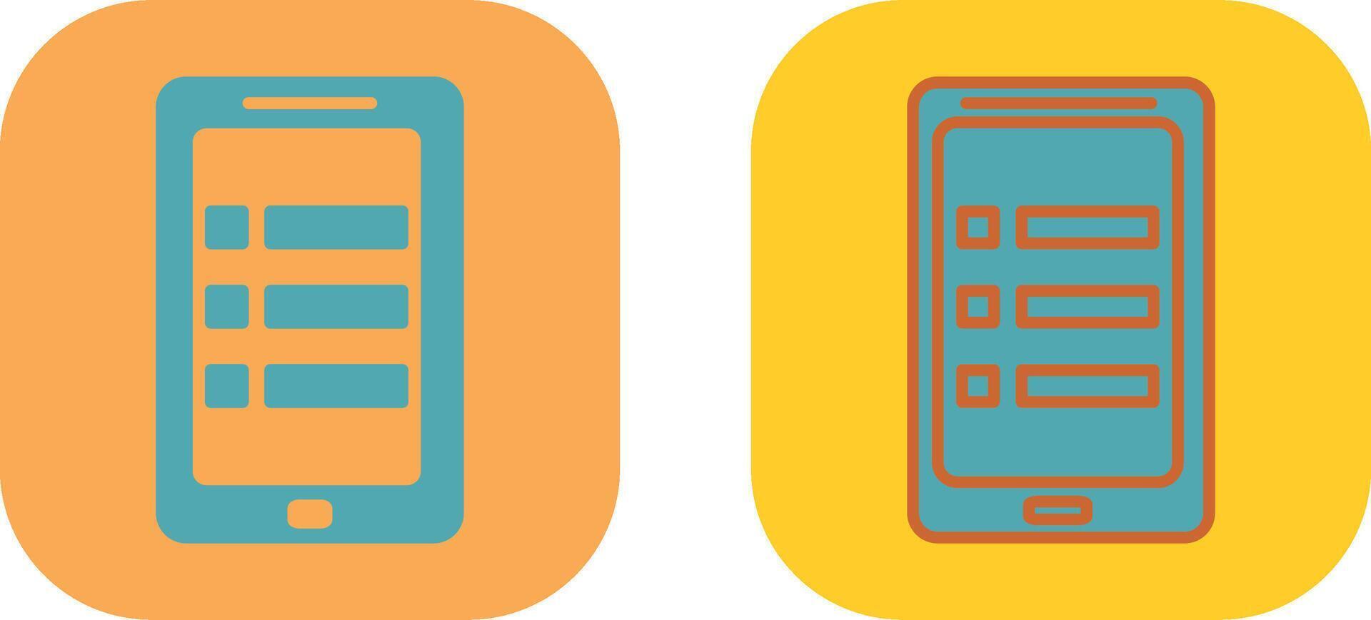Menu Icon Design vector