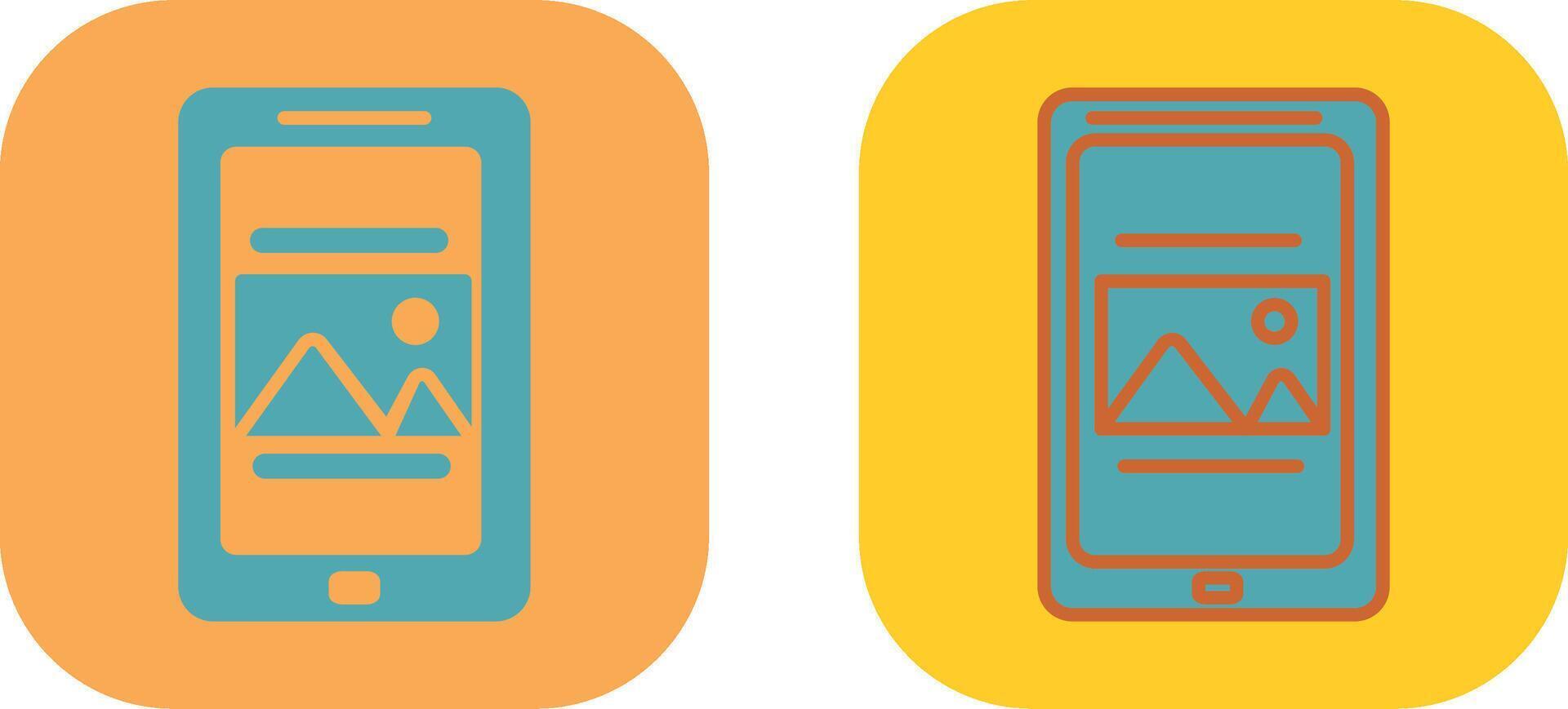Smartphone Icon Design vector