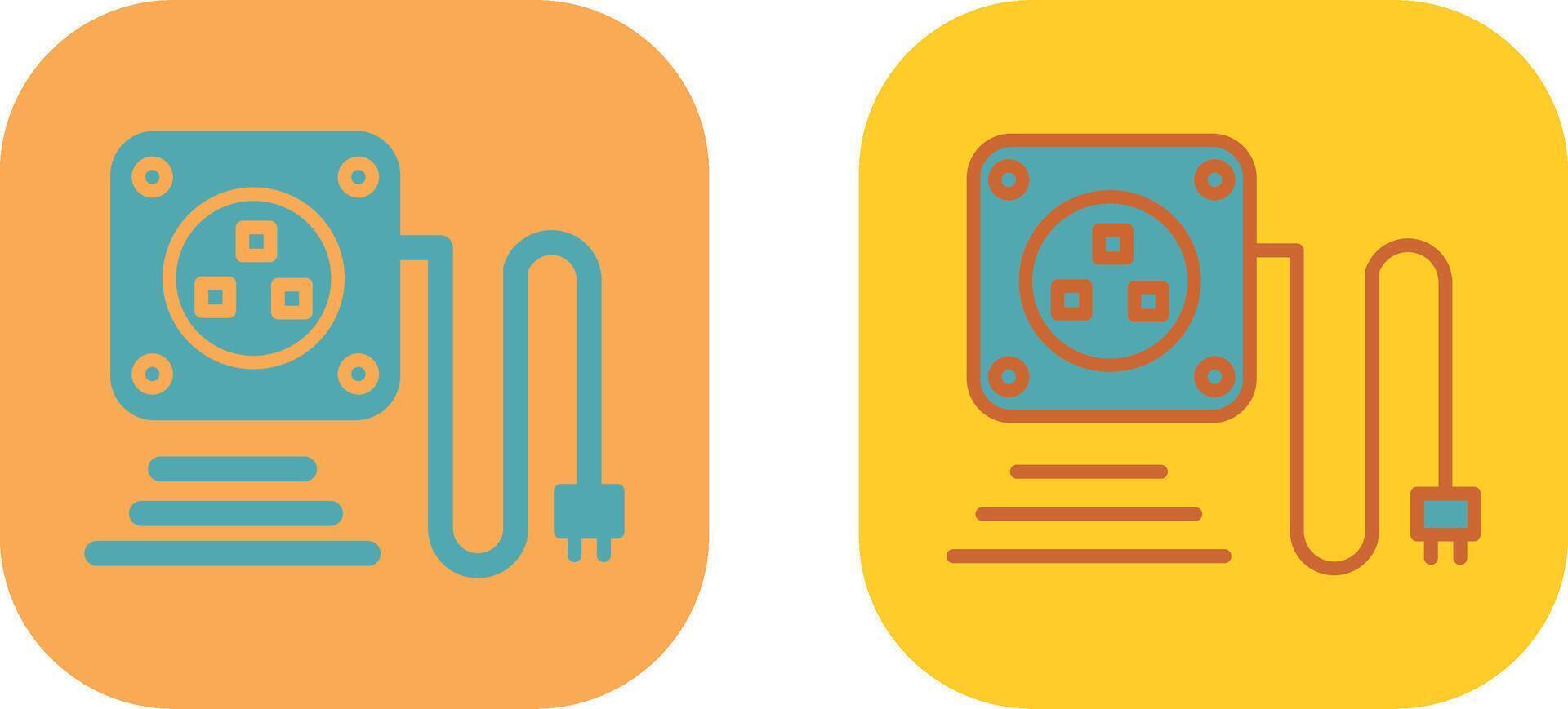 Socket Icon Design vector
