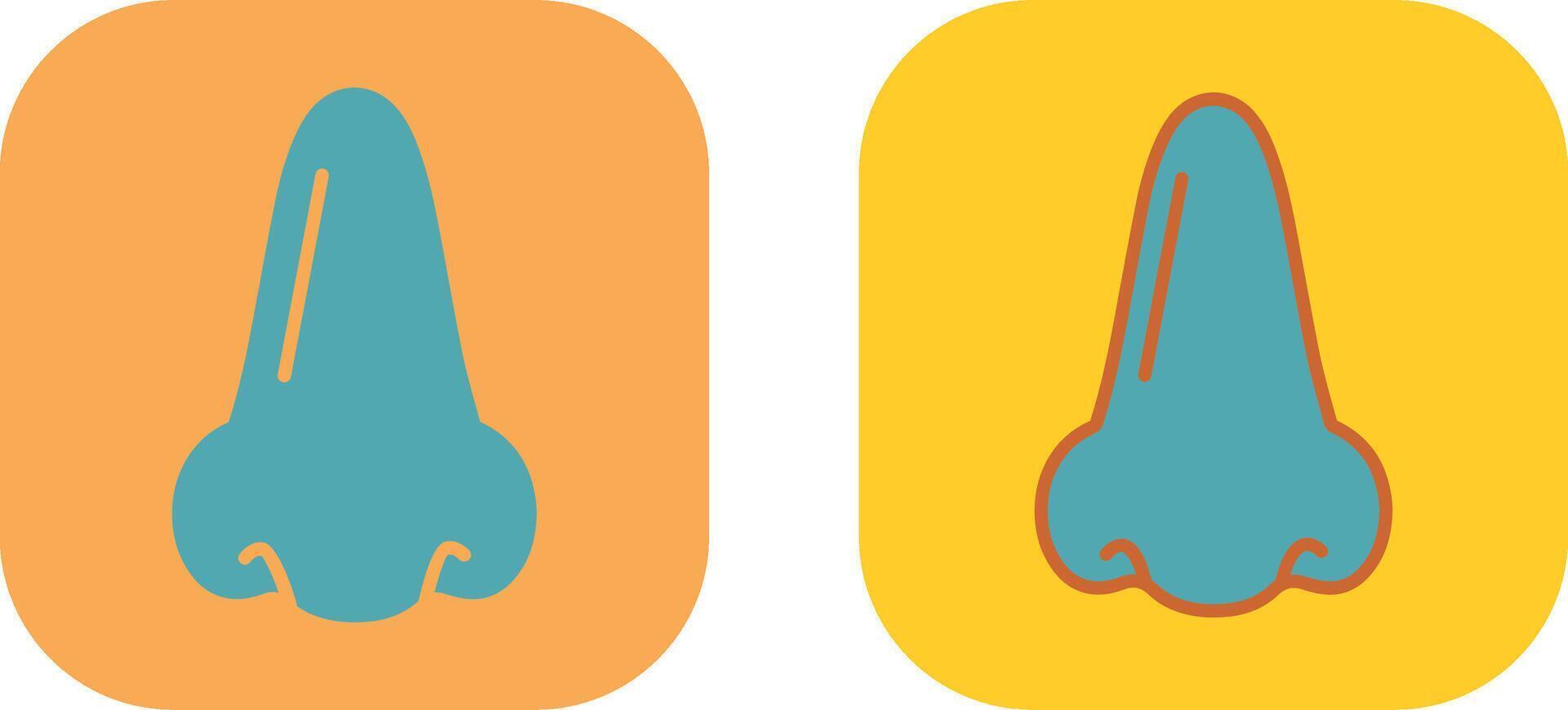 Nose Icon Design vector