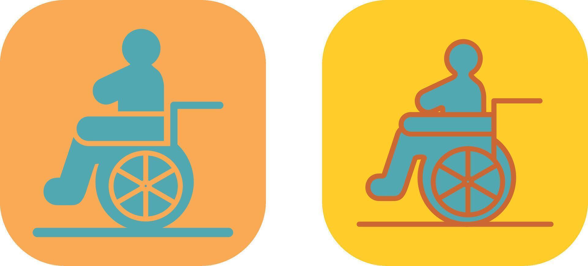 Wheelchair Icon Design vector