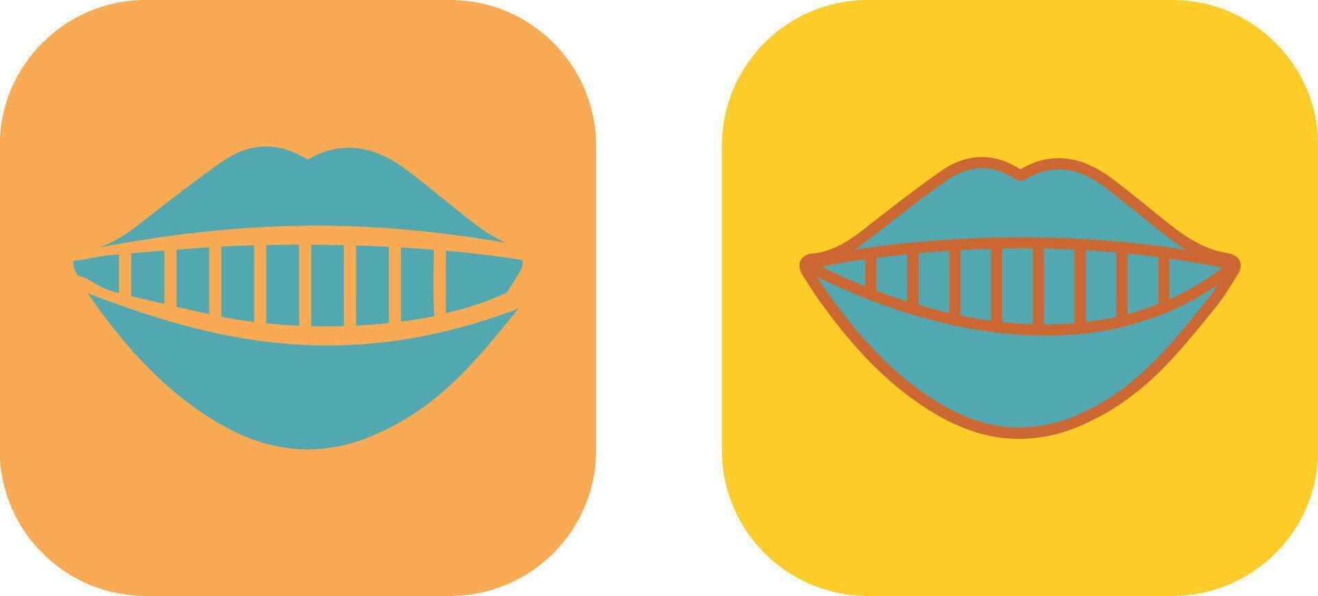 Mouth Icon Design vector