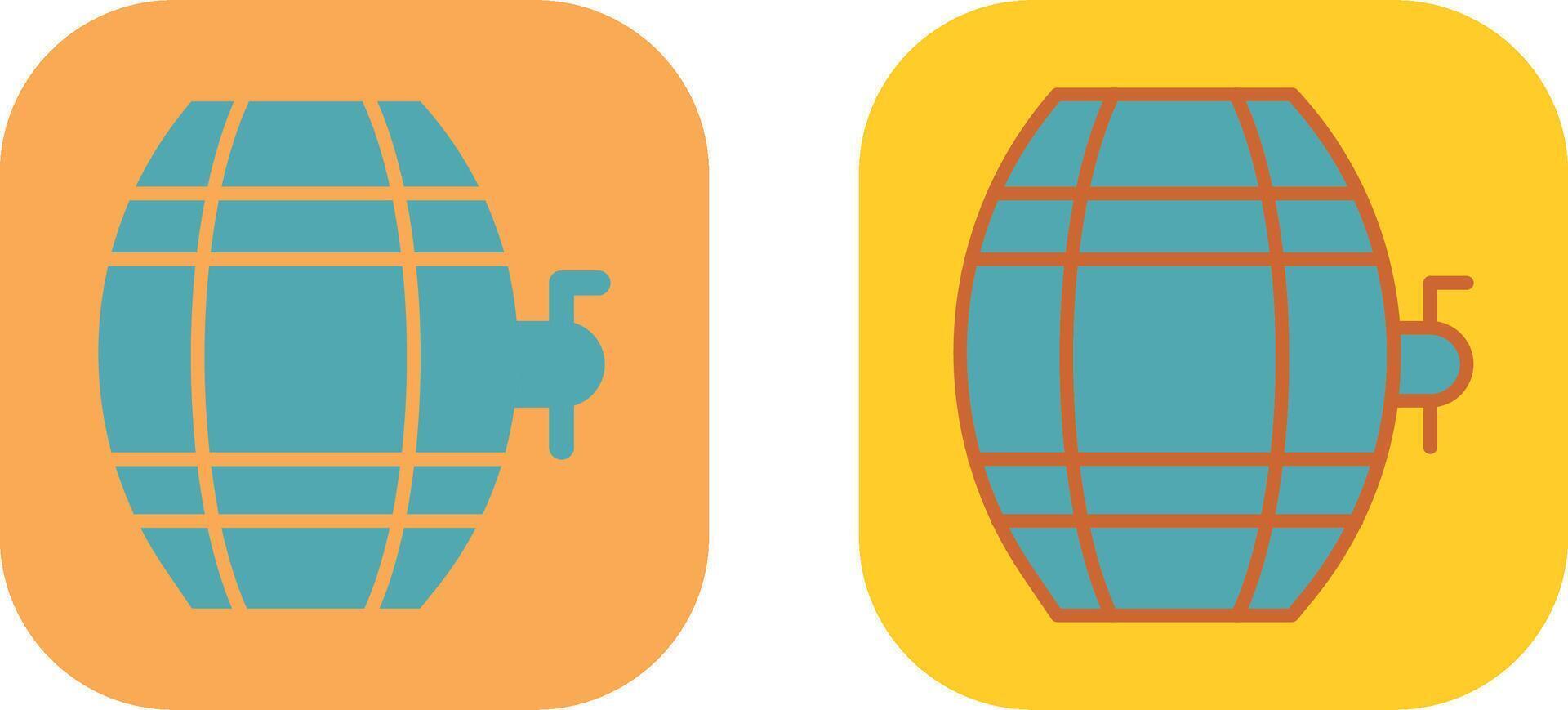 Barrel Icon Design vector