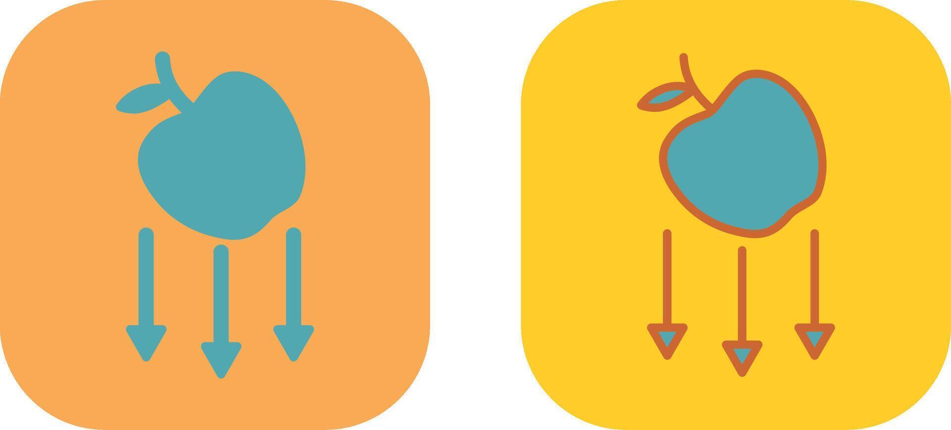 Gravity Icon Design vector