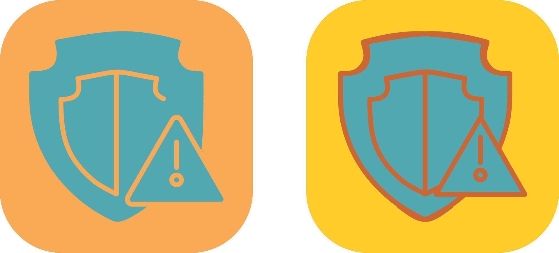 Warning Icon Design vector