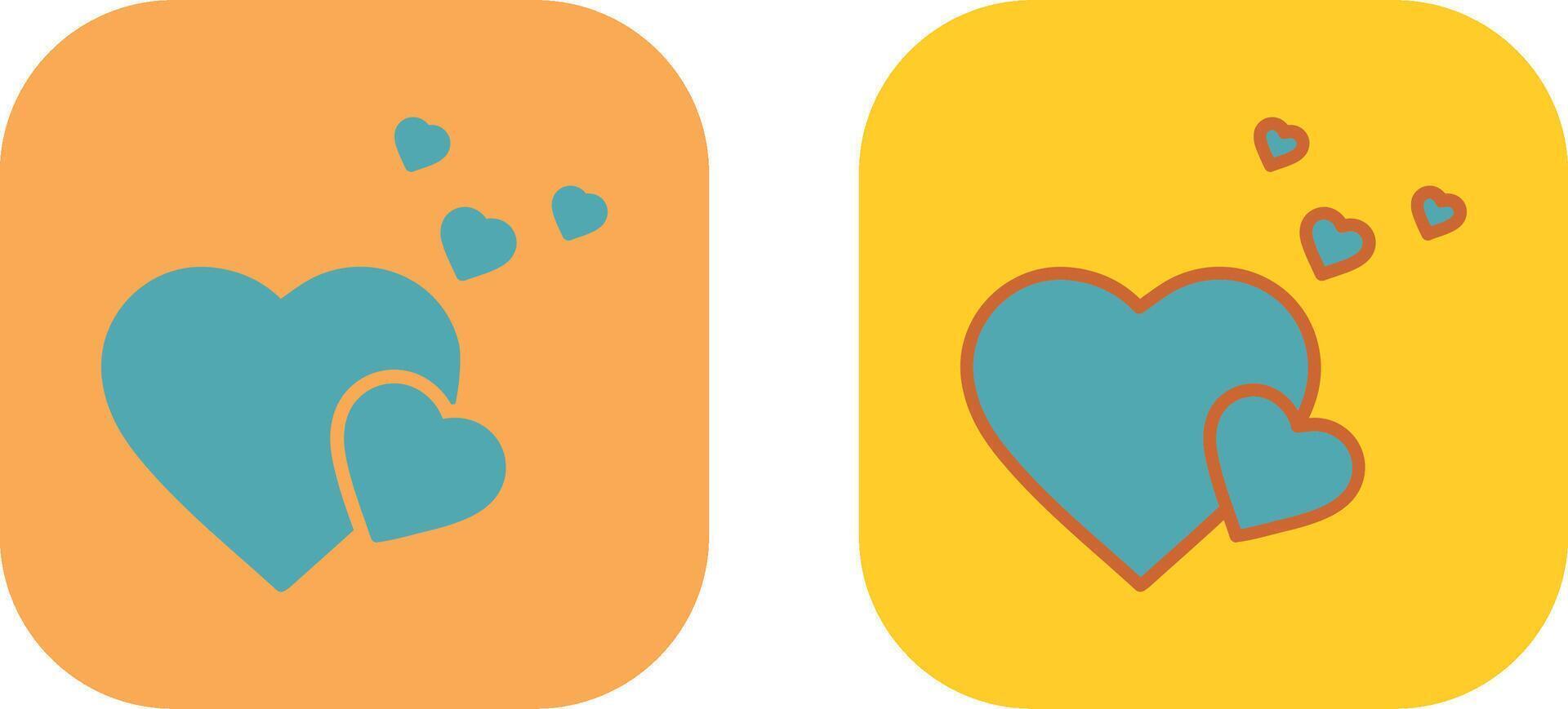 diseño de icono de corazón vector