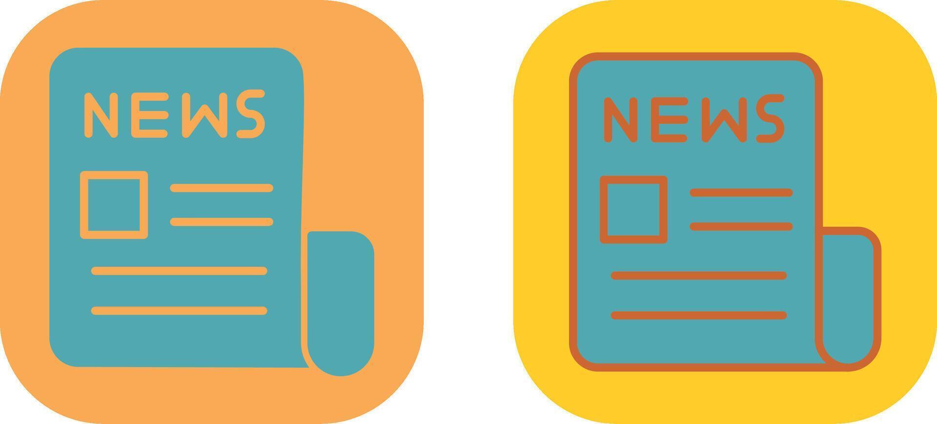 News Icon Design vector