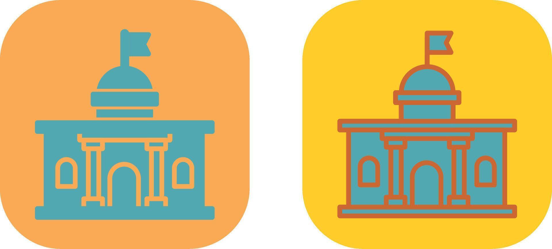 Parliament Icon Design vector