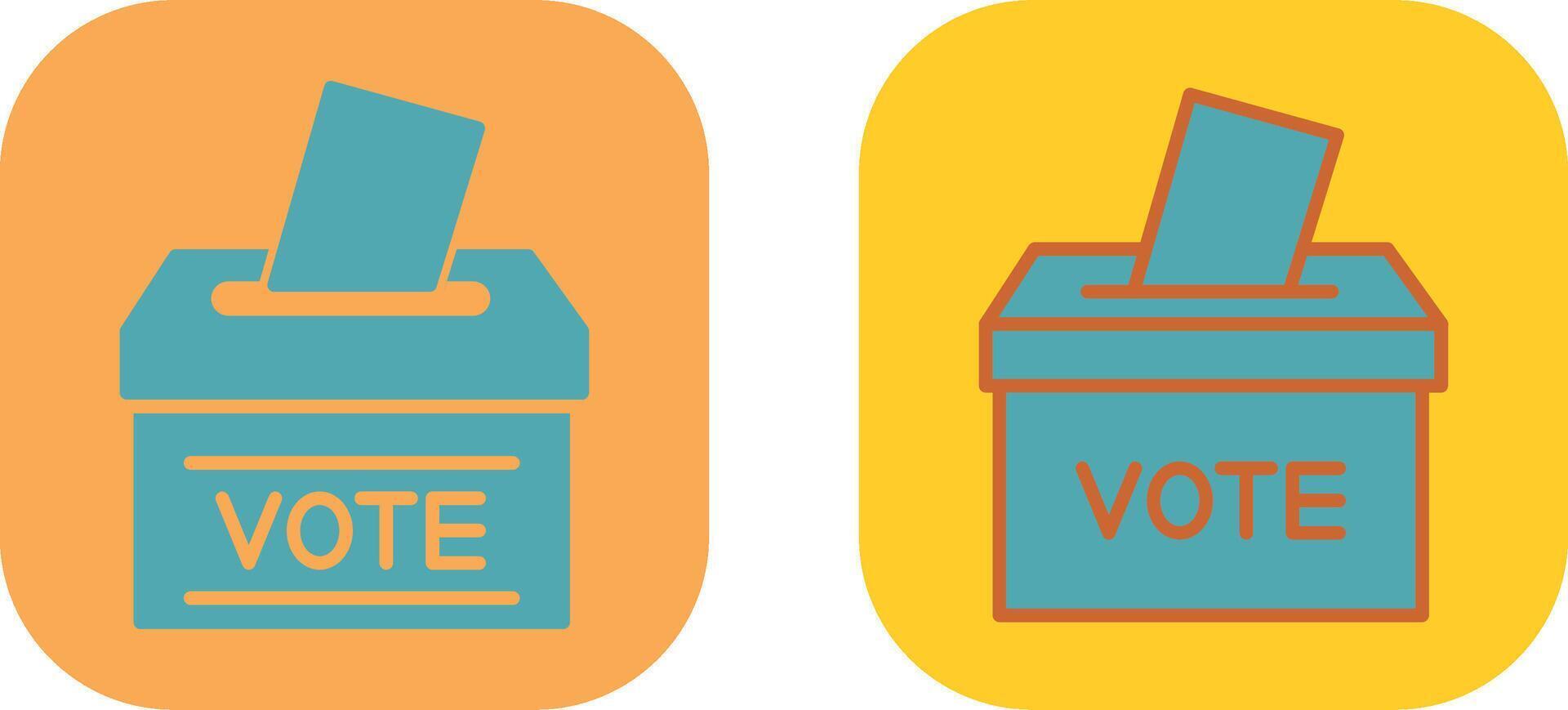 Ballot Icon Design vector