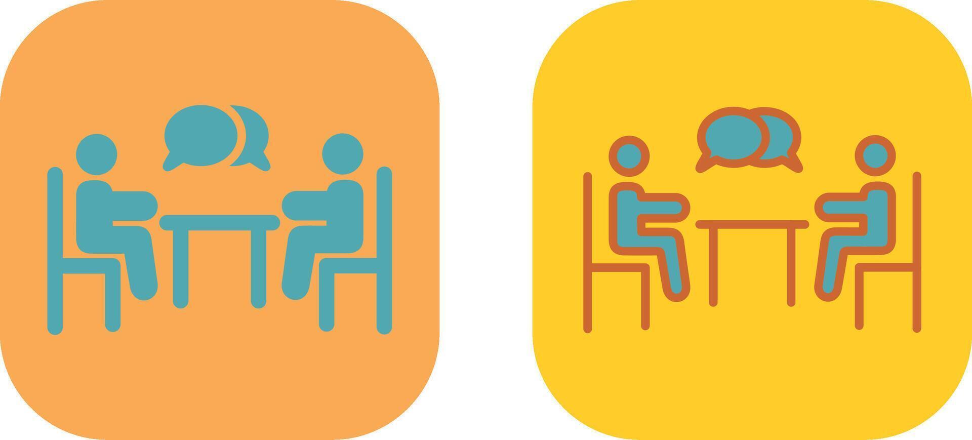 Meeting Icon Design vector
